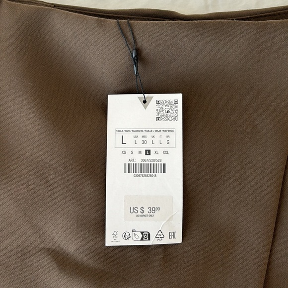 Zara Brown Skirt - Picture 5 of 5
